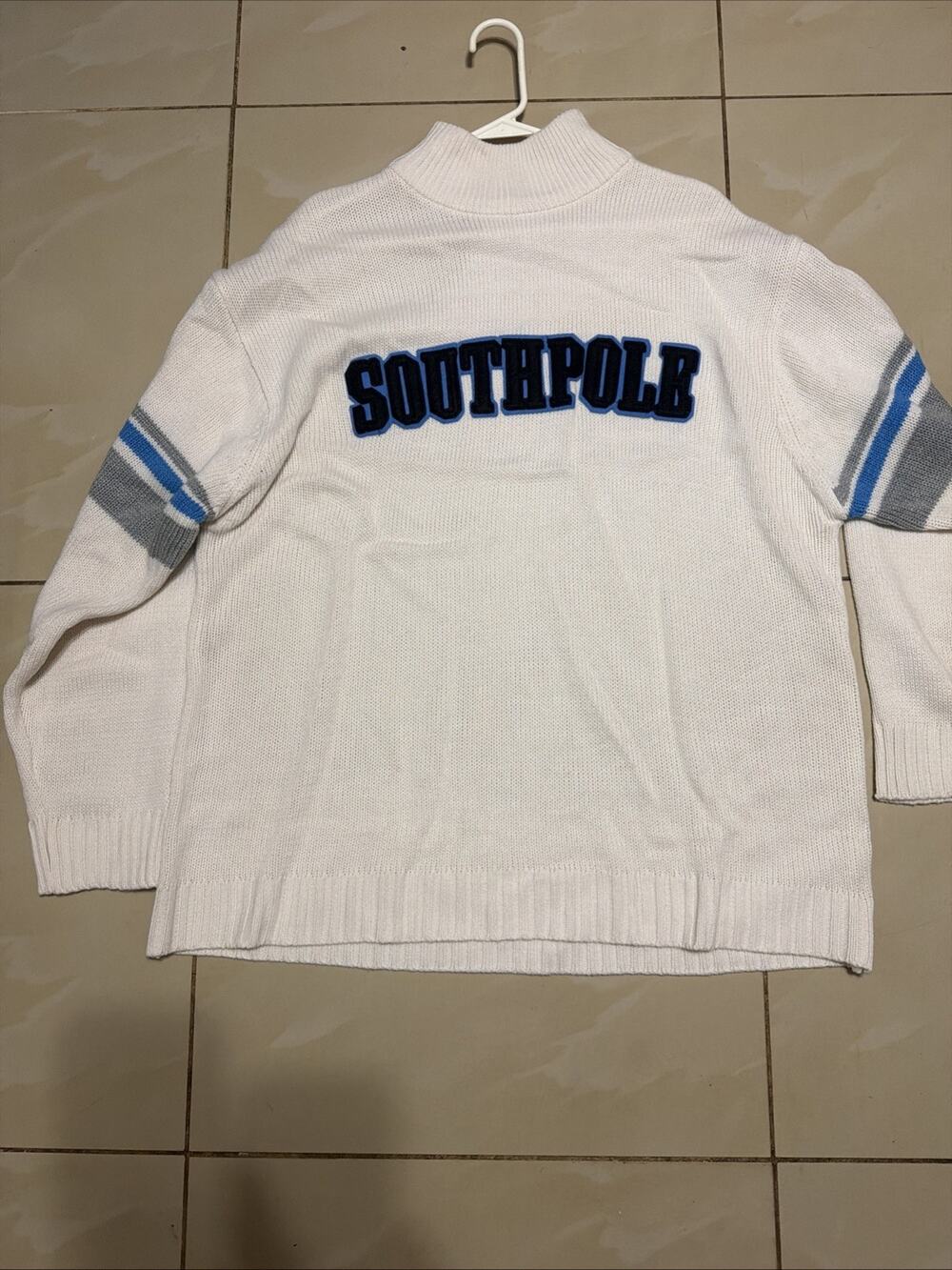 VintageXXL SouthPole Authentic Sweater Y2K Mens Large Turtleneck Long Sleeve